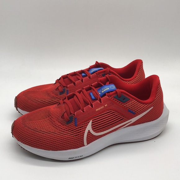 New Men’s Air Zoom Pegasus 4 Blue/White/Red DV3853-600 NWOB - Picture 4 of 5